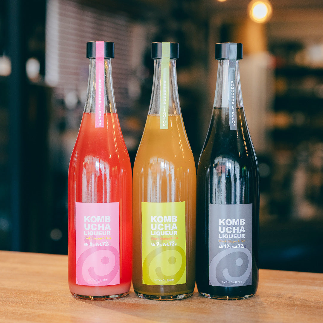 KOMBUCHA LIQUEUR(ハニー抹茶&ジン)