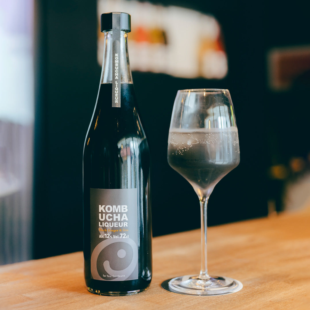 KOMBUCHA LIQUEUR(ブラックジンジャー&ジン)